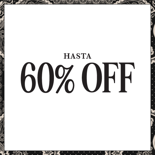Hasta 60% off