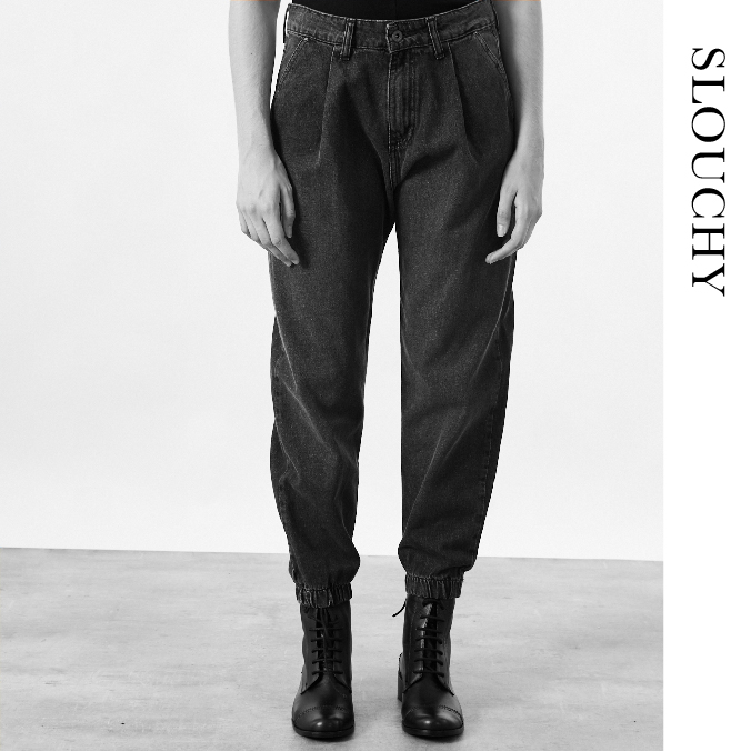 DENIM SLOUCHY