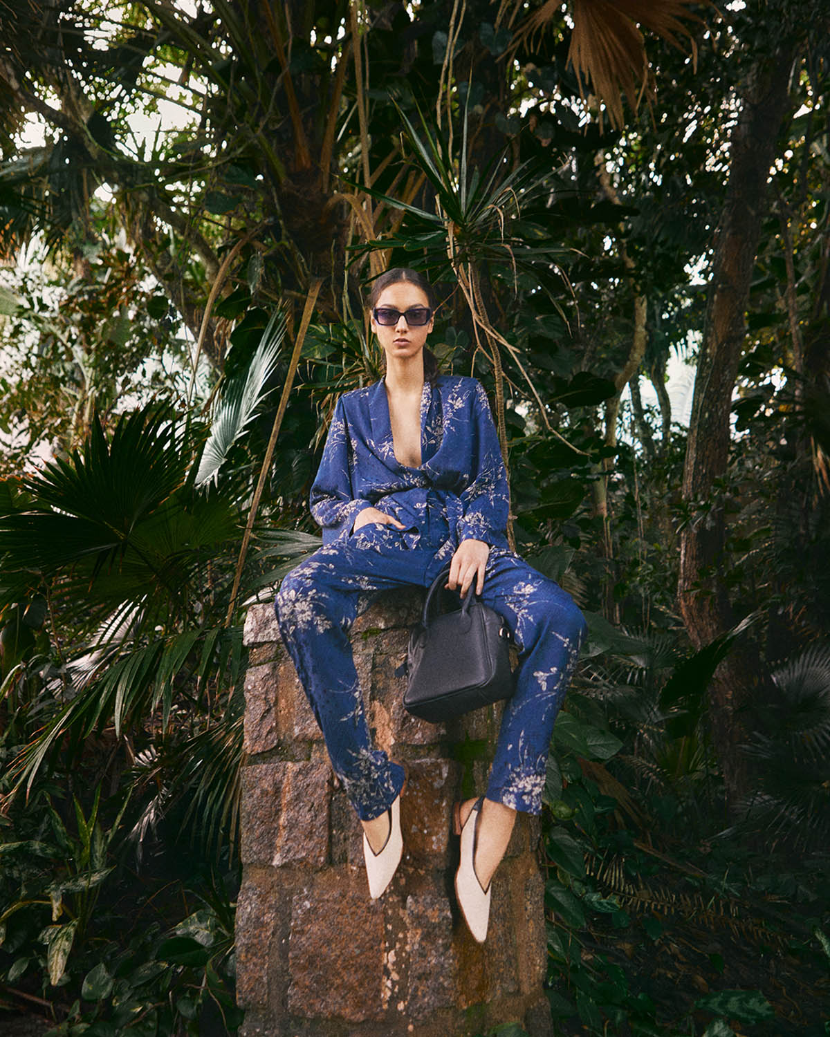 Saco Naomi Indigo