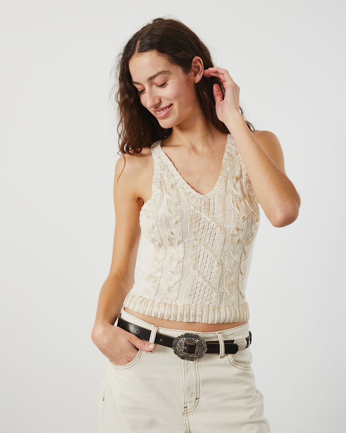 Musculosa Ankara Shine 