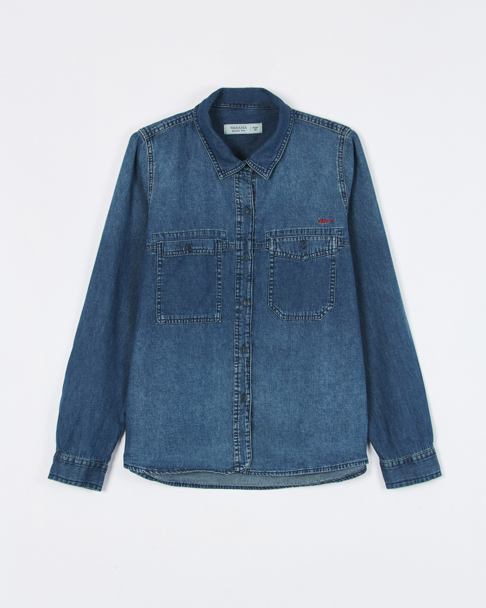 Camisa Maddie Used Dark Blue 