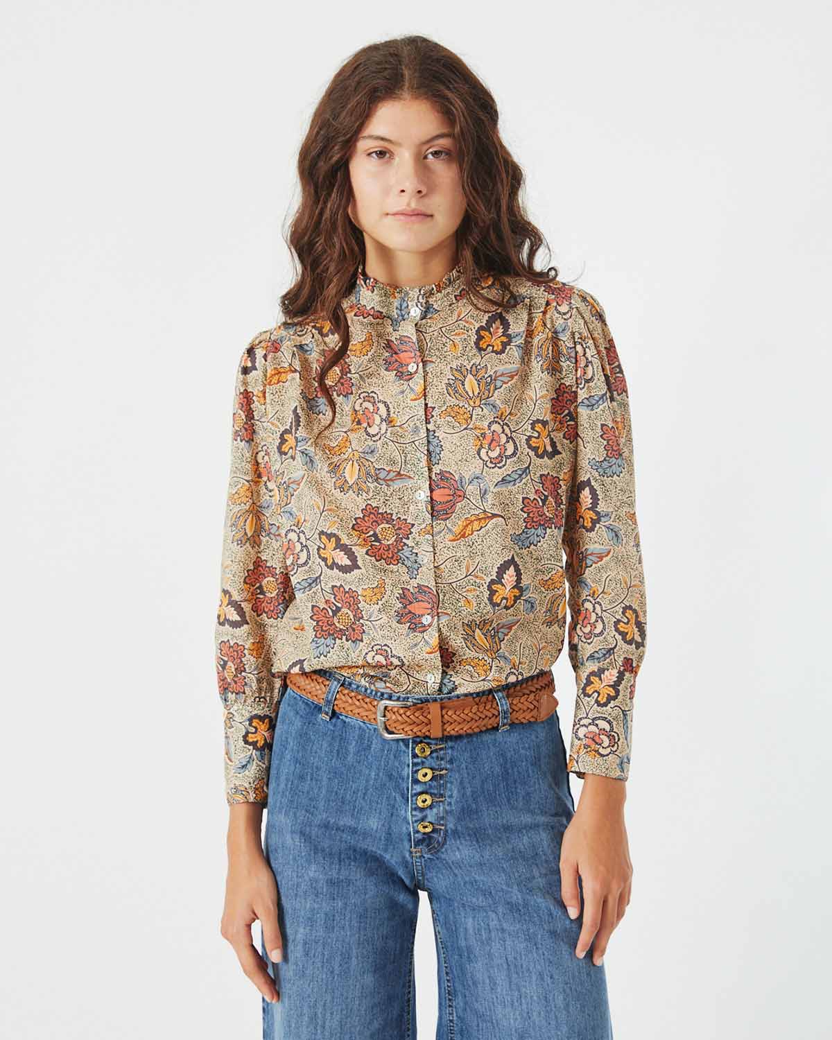 Camisa Lily Orchid