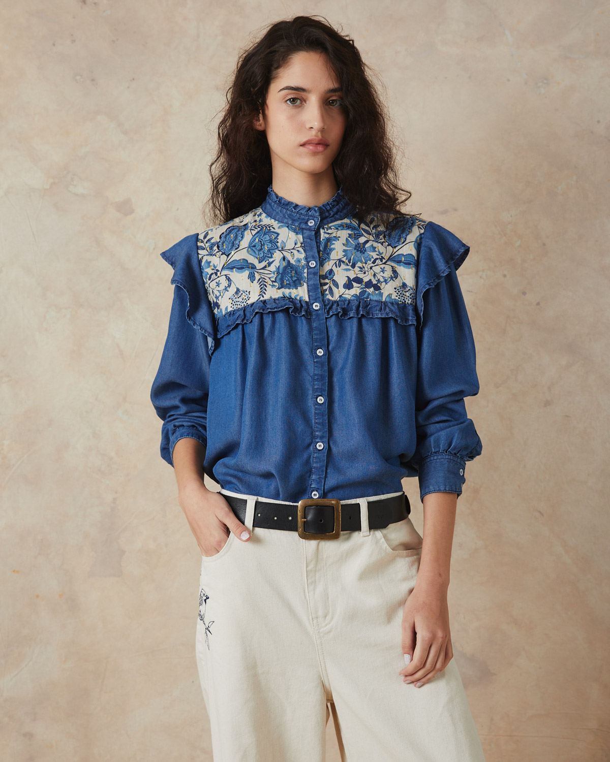 Camisa Julliet Camelia