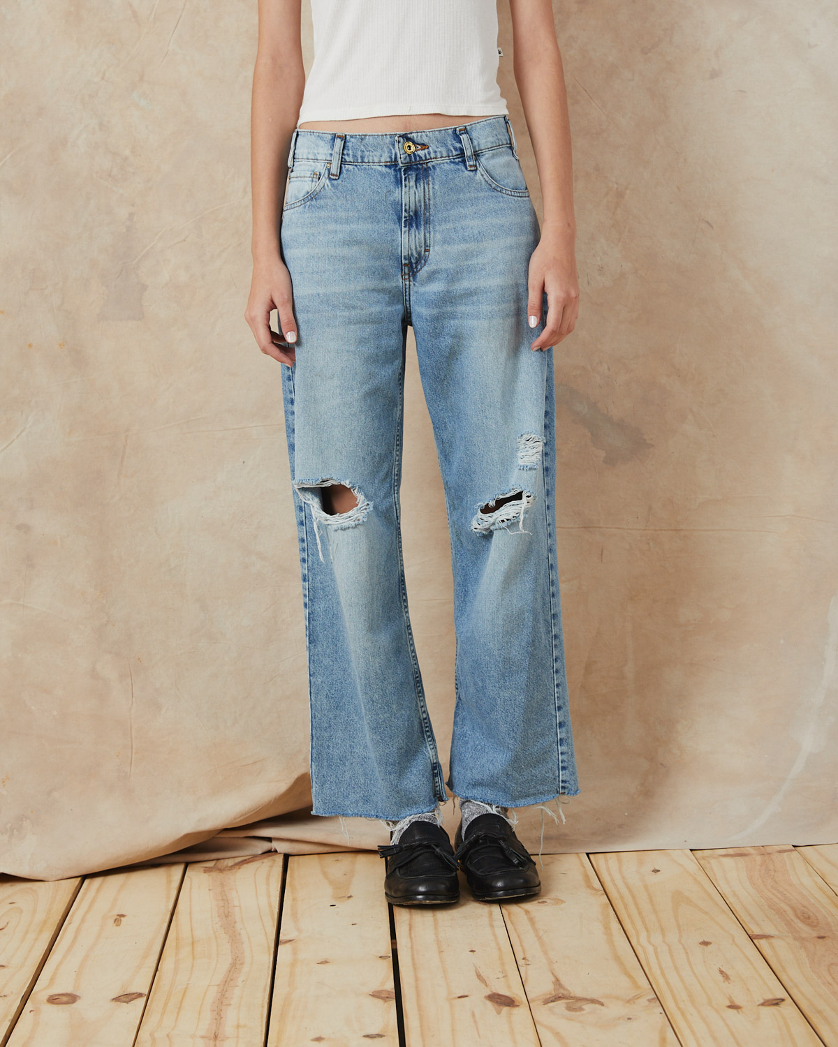 Jean Tobby Paul Used Light Blue 