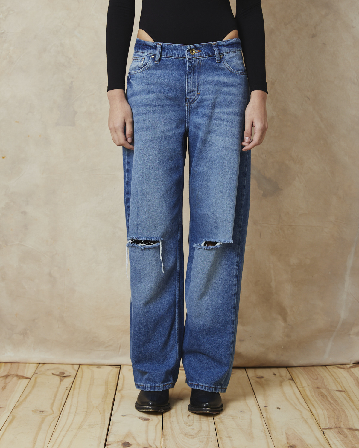 Jean Pam Tina Used Light Blue