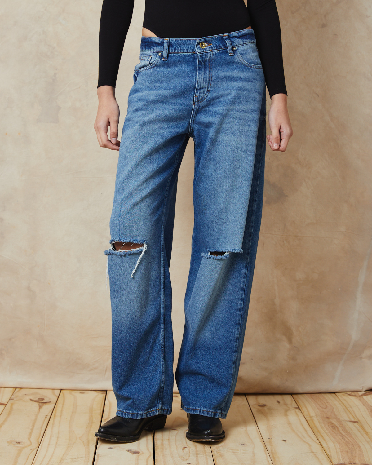 Jean Pam Tina Used Light Blue