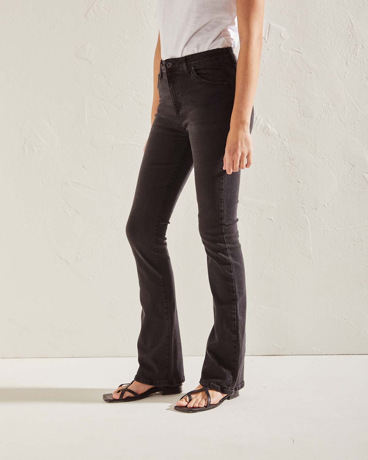 Jean Jules Mid Rose Black