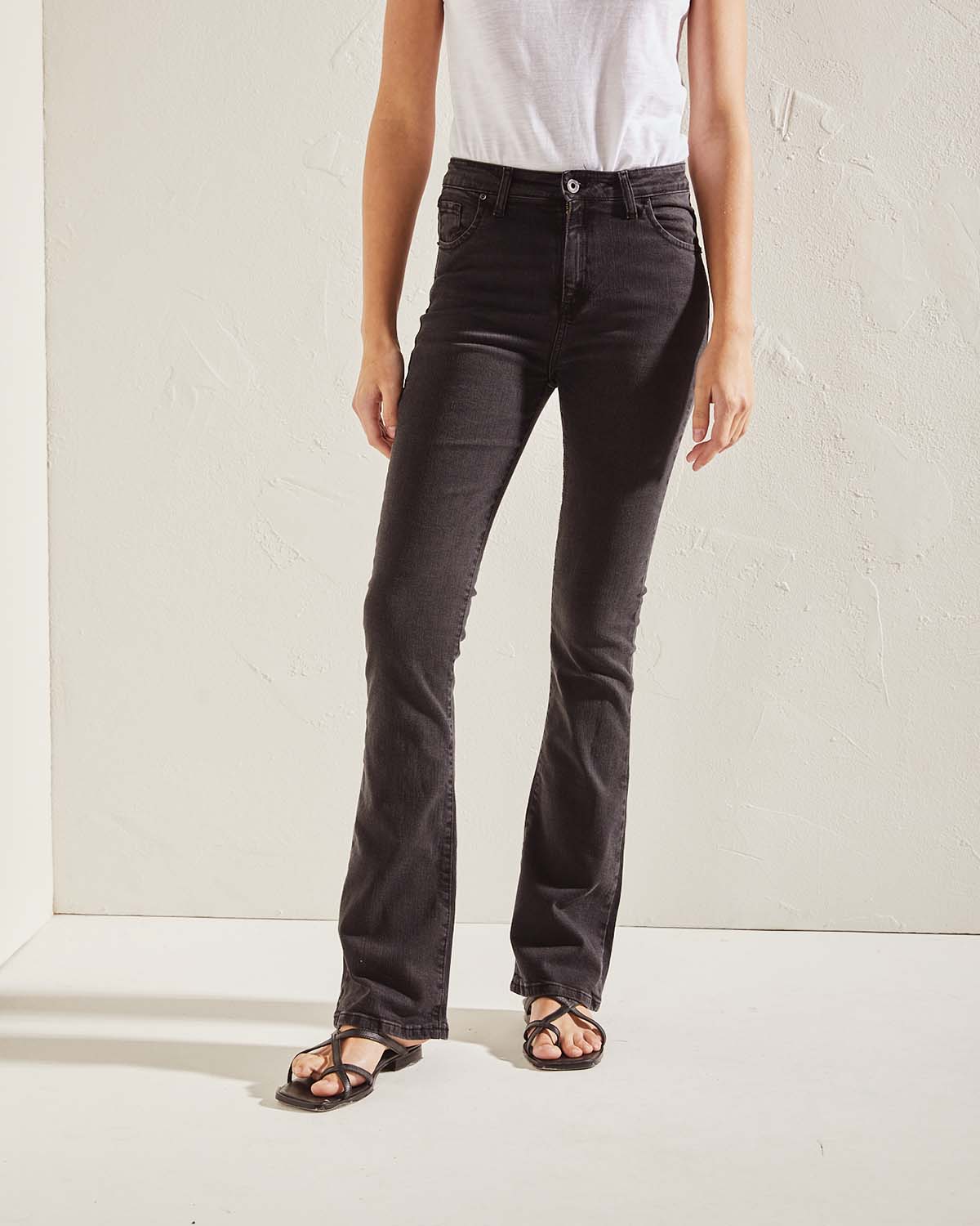 Jean Jules Mid Rose Black