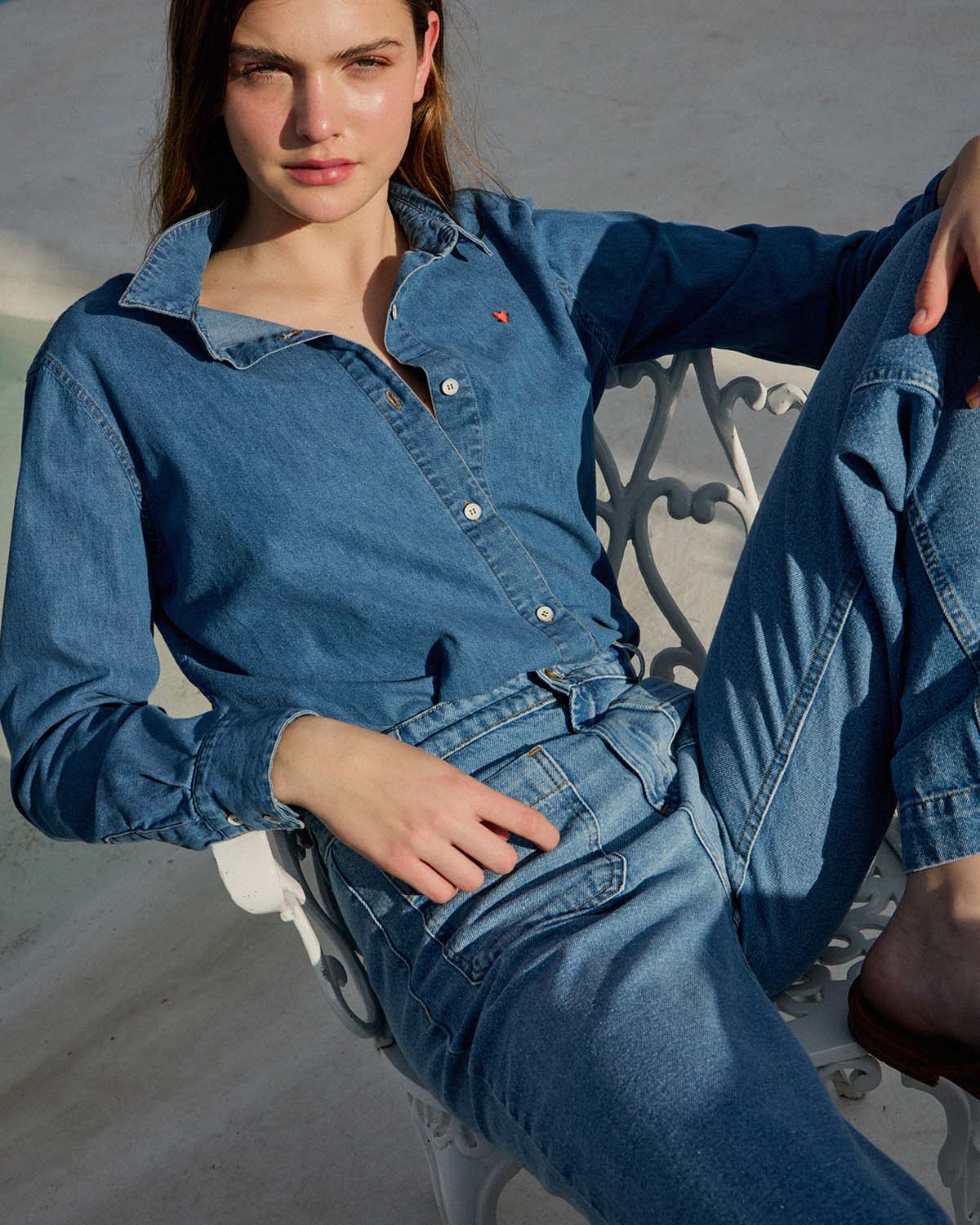 Camisa Paradise Mid Blue