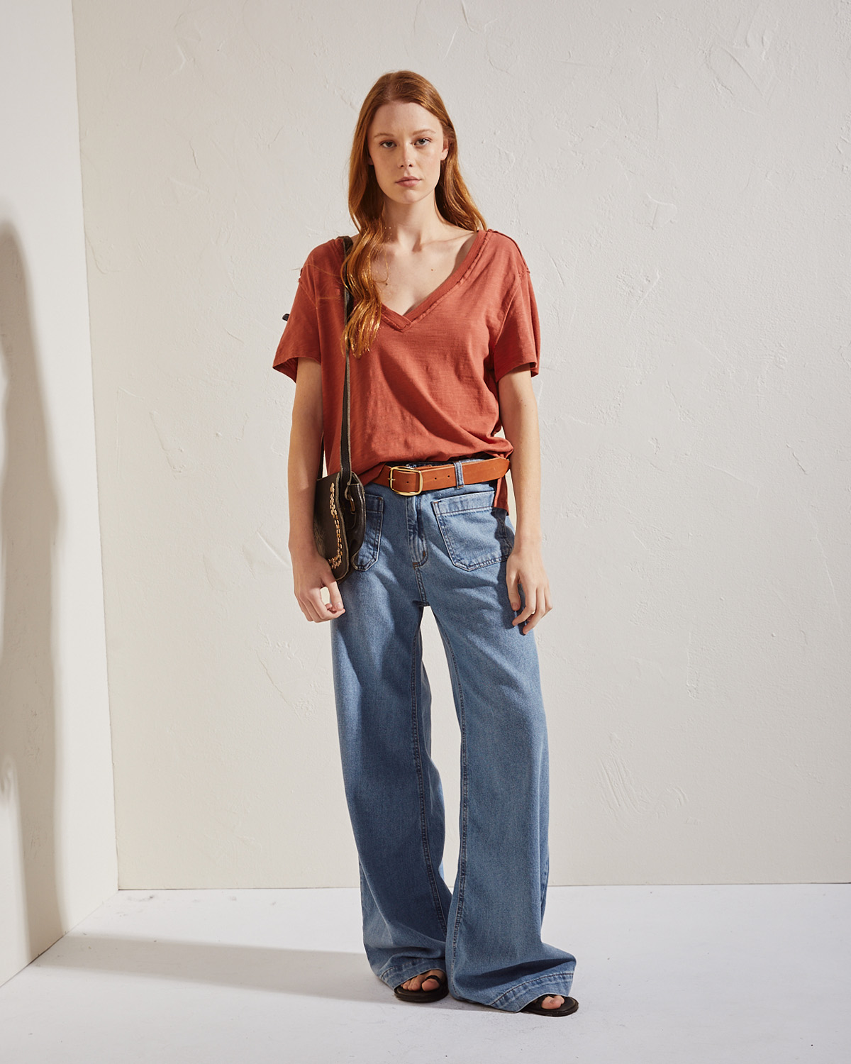 Remera Nature Pima Destroyed