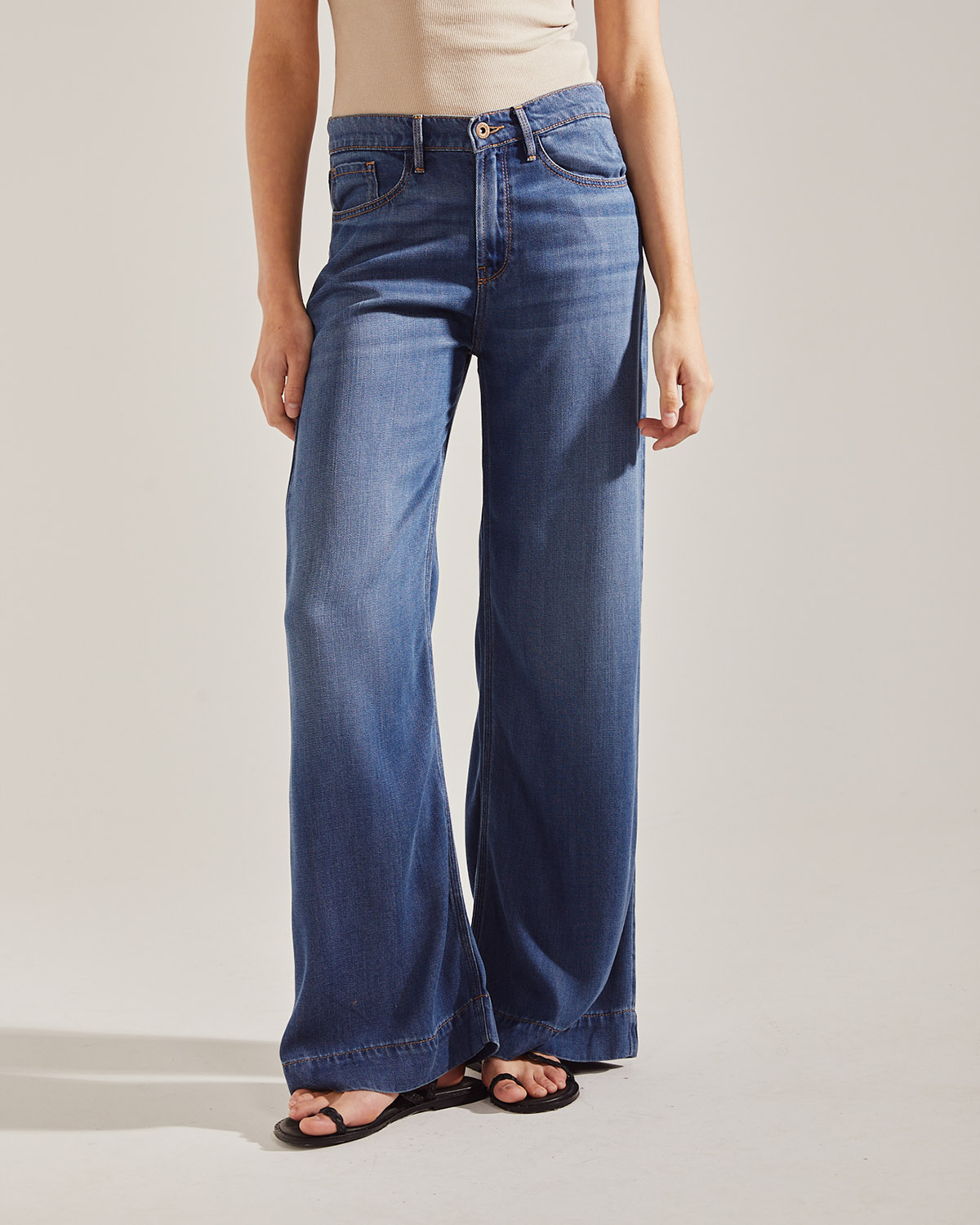 Jean Chloe Tencel Used Blue