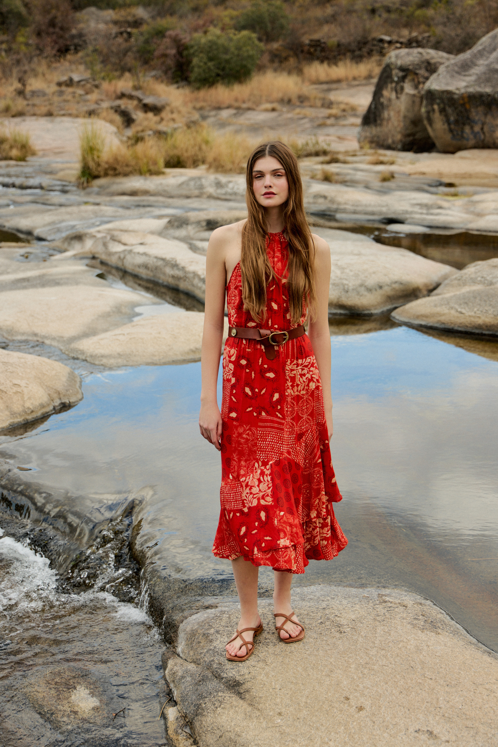 Vestido Soulish Hanky Red