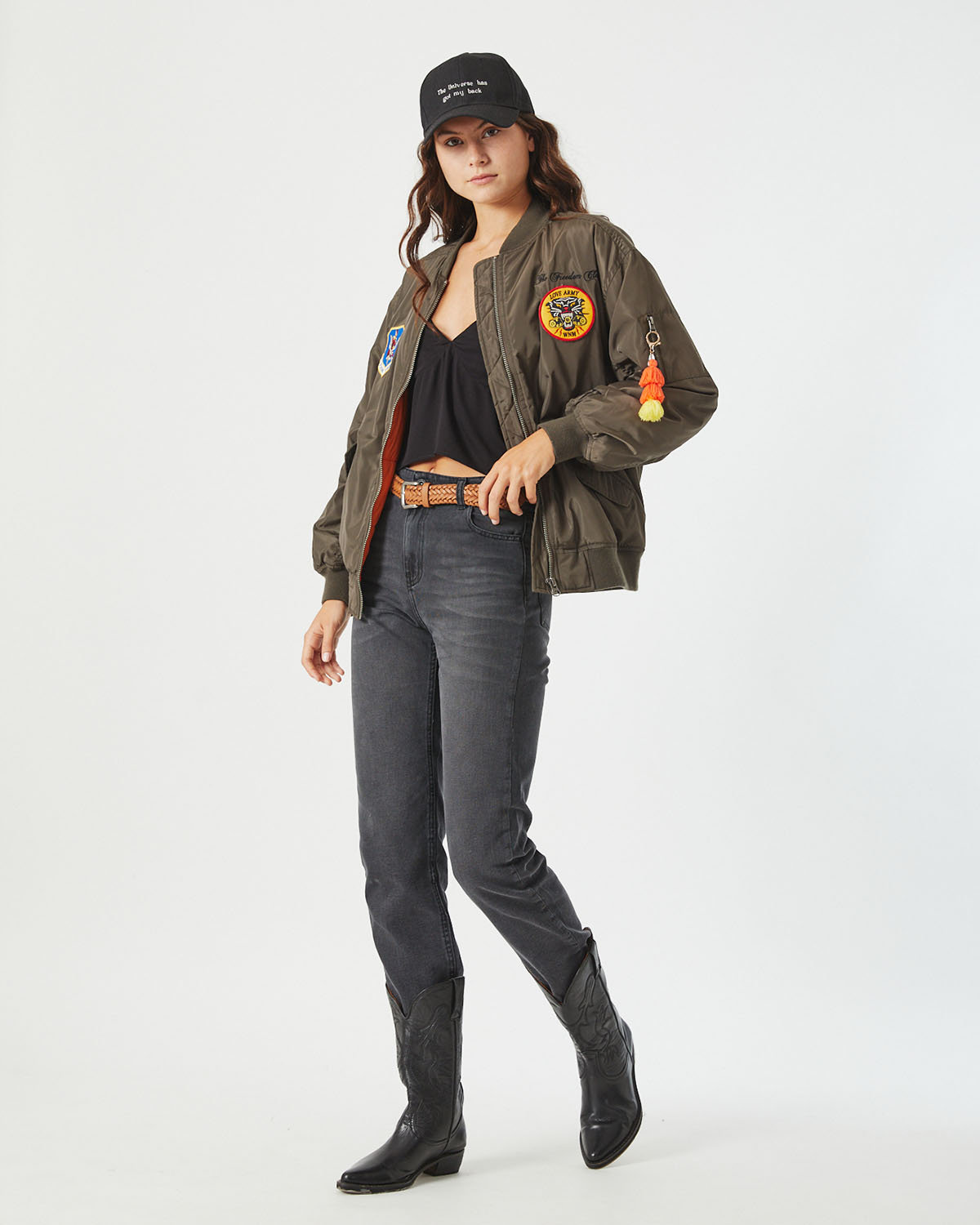 (h) Top Moss Crop Manhattan Ii