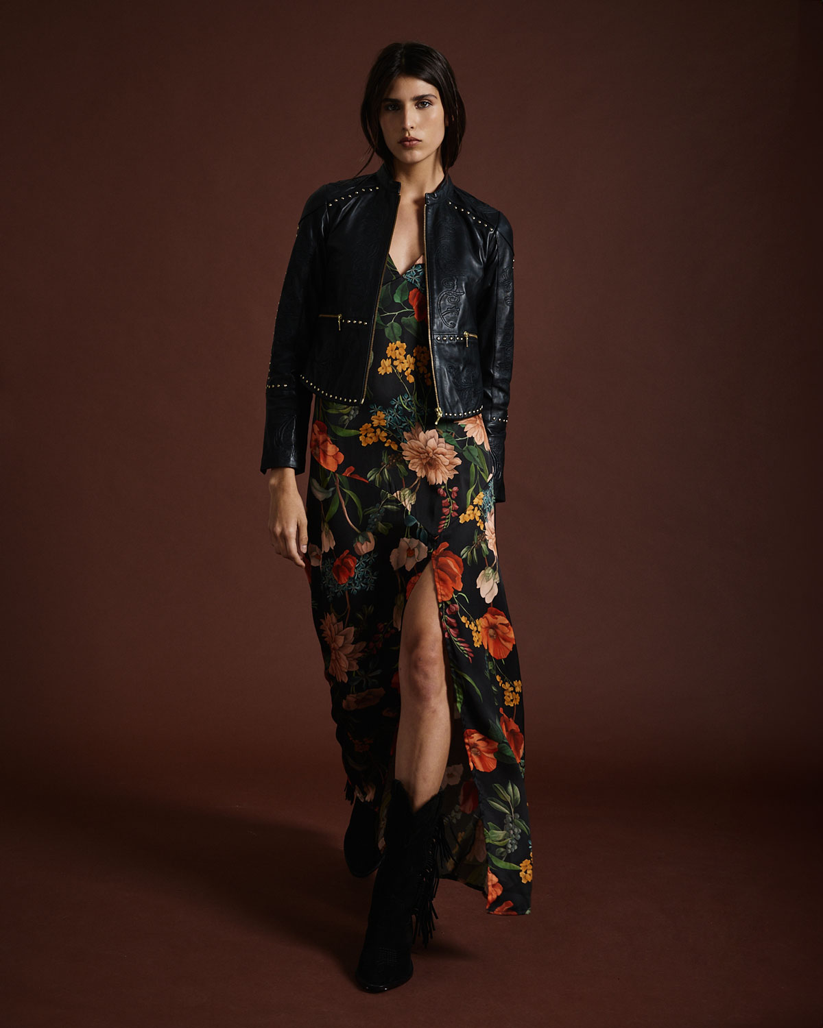 Vestido Moonlit Black Orchid