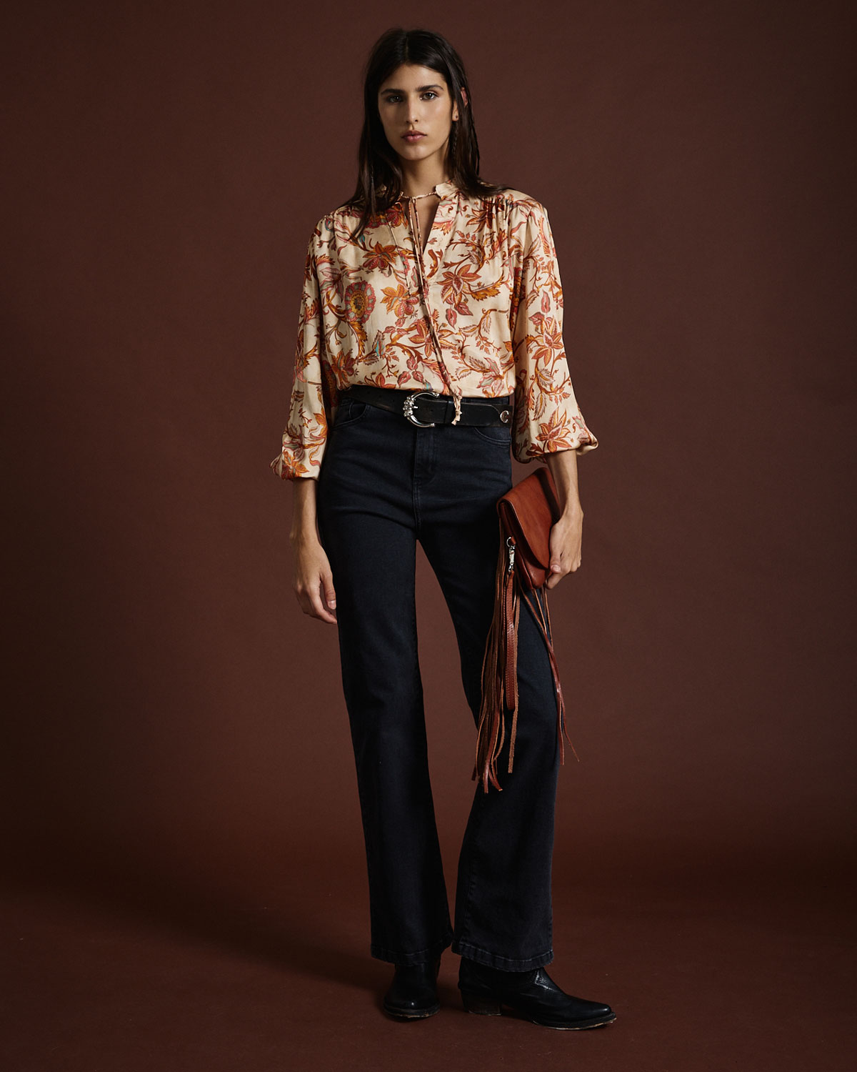 Camisa Celine Sand Willow