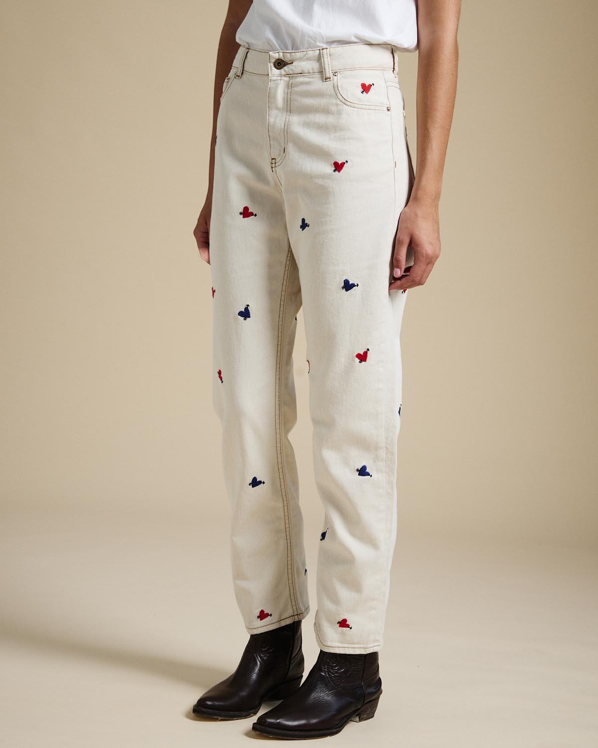 Jean Paul Hearts Raw White