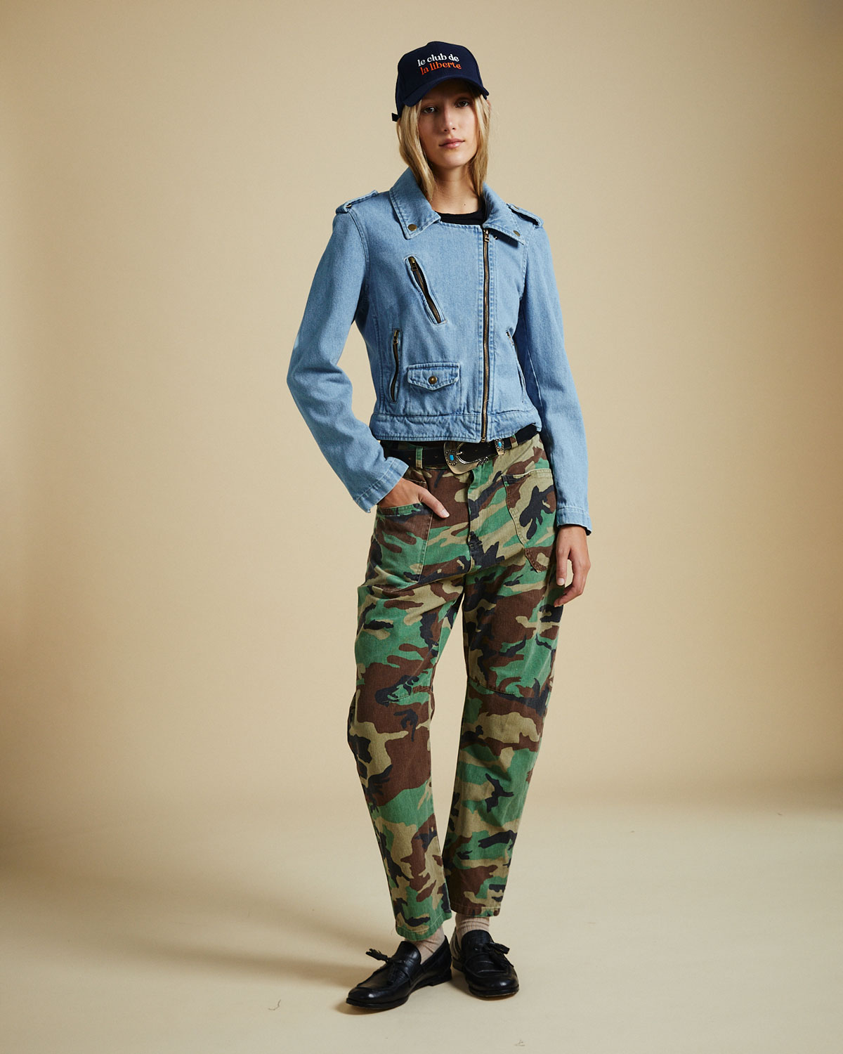 Chaqueta Rider Mid Light Blue